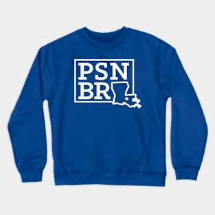 PSN BR State White Crewneck Sweatshirt